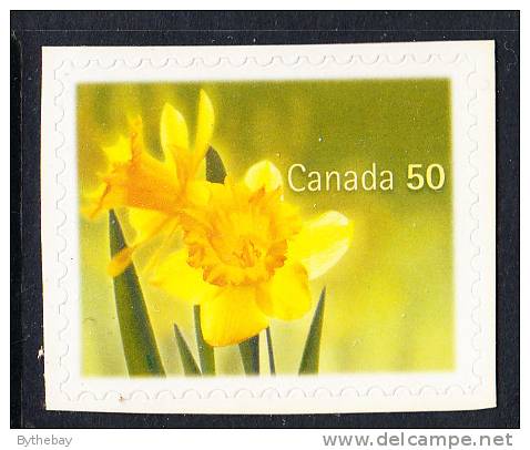 Canada MNH Scott #2092 50c Yellow Daffodil - Neufs