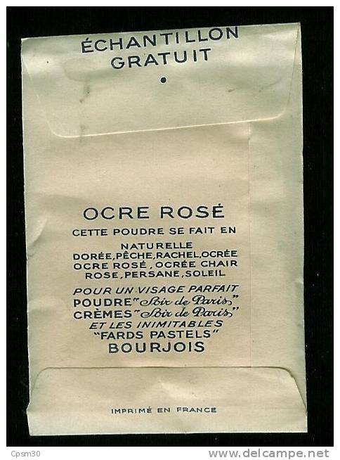 POUDRE Soir De Paris BOURJOIS Poudre OCRE ROSE - Produits De Beauté
