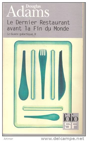 FOLIO SF N° 35 - 2000 - D  ADAMS - LE DERNIER RESTAURANT AVANT LA FIN DU MONDE - Folio SF