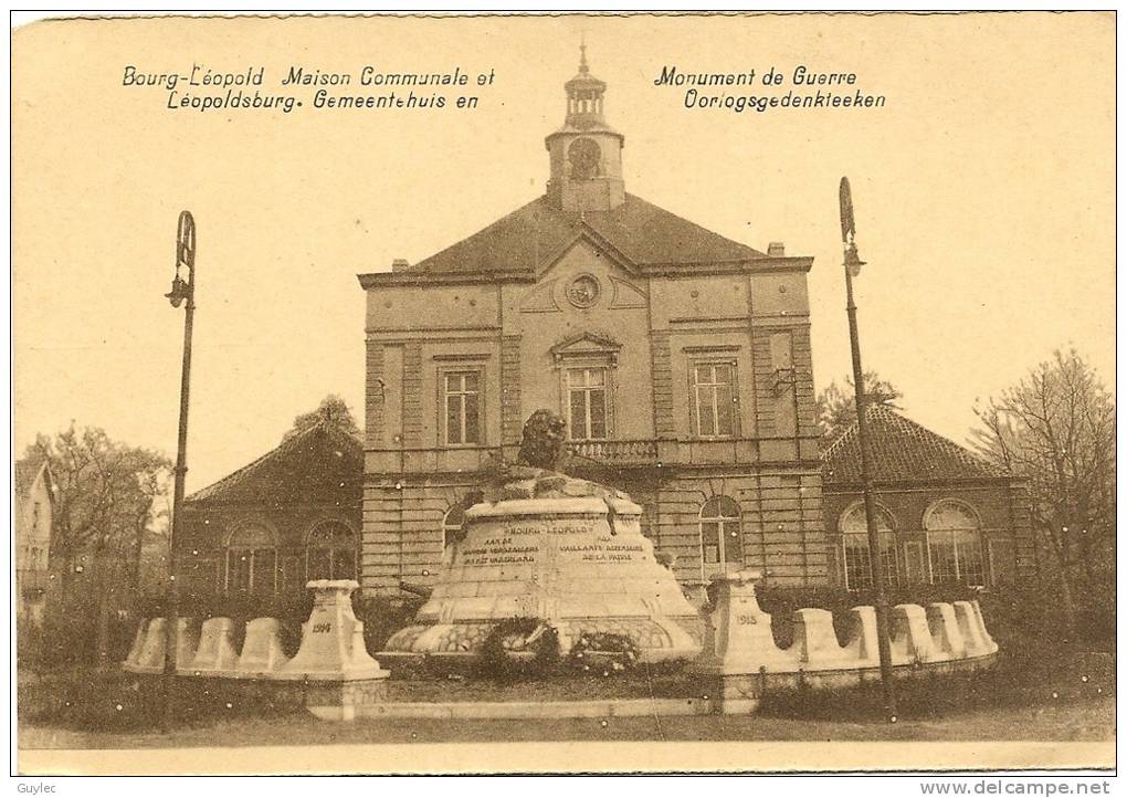 Bourg - Léopold : Maison Communale - Borgloon