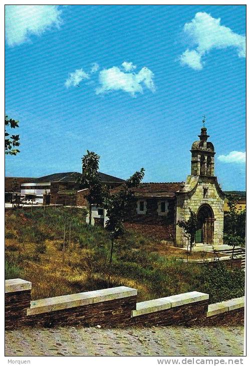 Postal PUERTOMARIN (Lugo). Capilla De San Pedro - Lugo