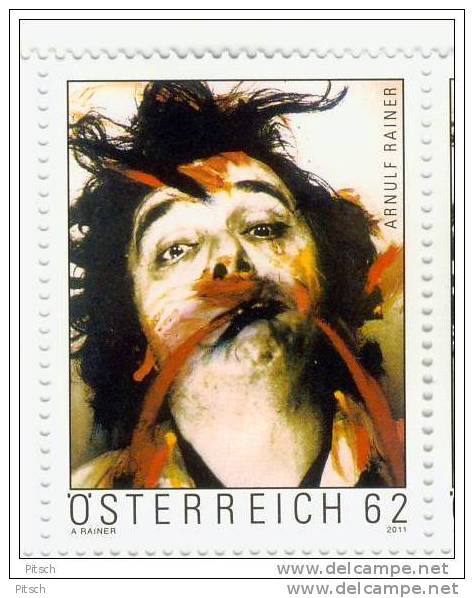 Österreich - Arnulf Rainer - Maler, Painter - Unused Stamps