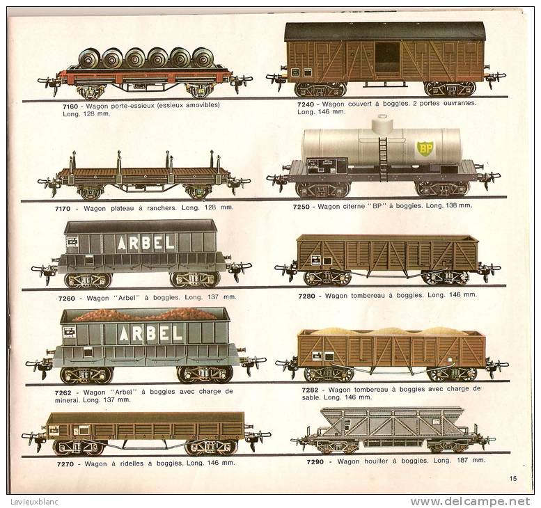 Trains électriques/Catalogue/HOR NBY/1966-1967.                        VOIT14 - Otros & Sin Clasificación