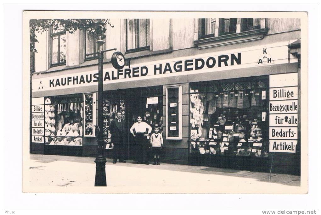 D2778    HAMBURG : Kaufhaus Alfred Hagedorn ( RPPC) - Bad Neuenahr-Ahrweiler