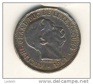 MONNAIE LUXEMBOURG 10 Cent    ADOLPHE  1901 - Lussemburgo