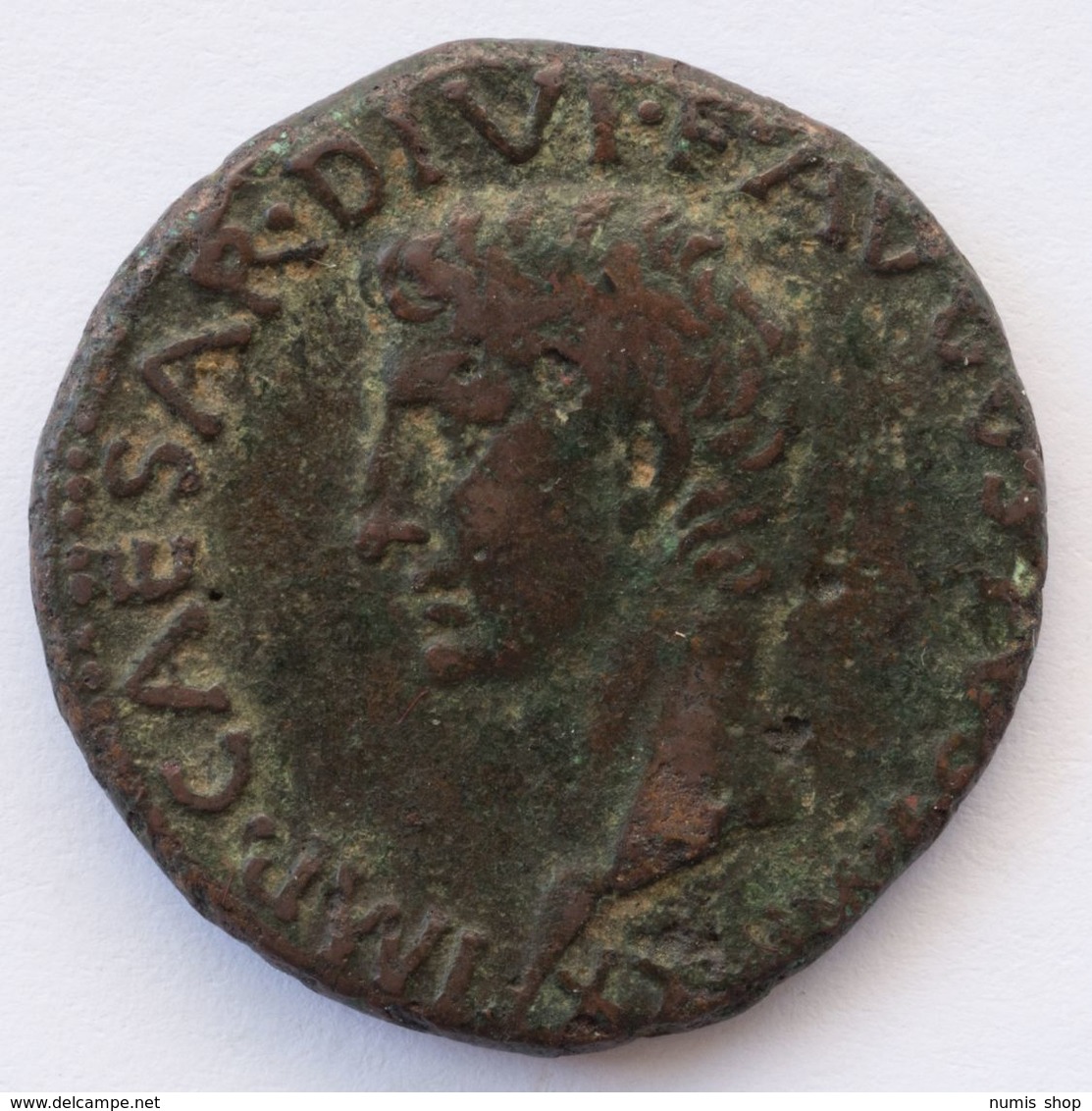 Roman Empire - #124 - Augustus - M SALVIVS OTHO III VIR AAA FF Um SC - VF! *AS* - La Dinastía Julio-Claudia (-27 / 69)