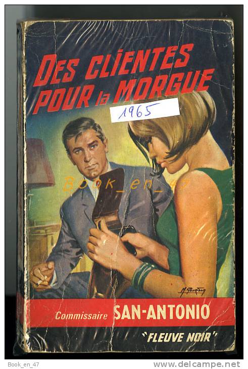 {74365} San-Antonio, Des Clientes Pour La Morgue , 1965 . " En Baisse " - San Antonio