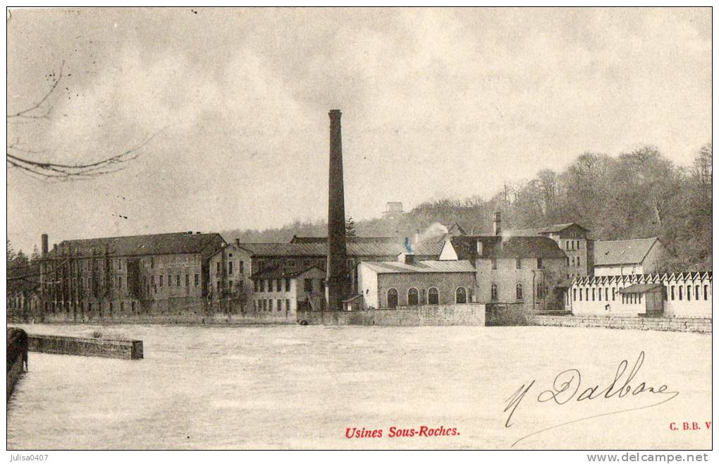 VALENTIGNEY ? (25) Vue Des Usines Sous Roches - Valentigney