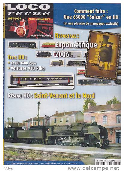 - Loco Revue Janvier 2007 - N° 714 - Neuf - - Français