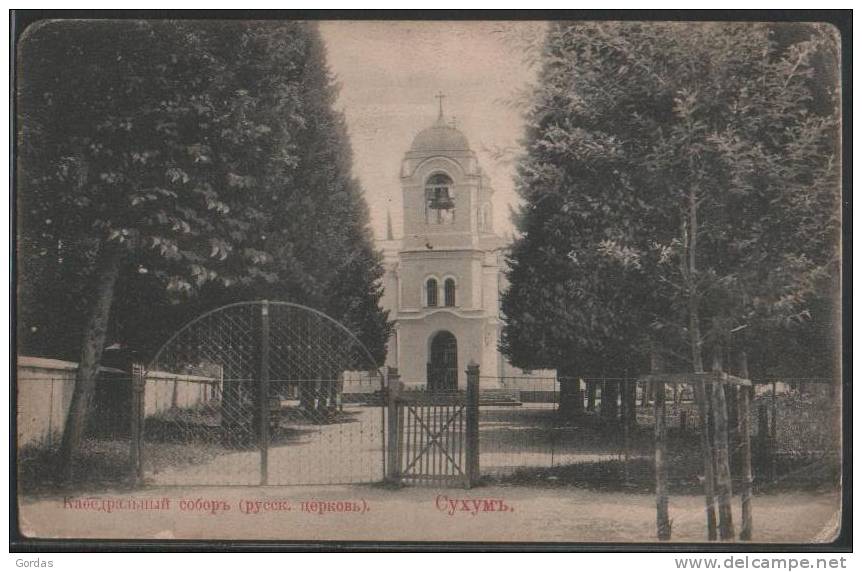 Georgia - Suhumi - Russia Orthodox Church - Cathedral - Georgië