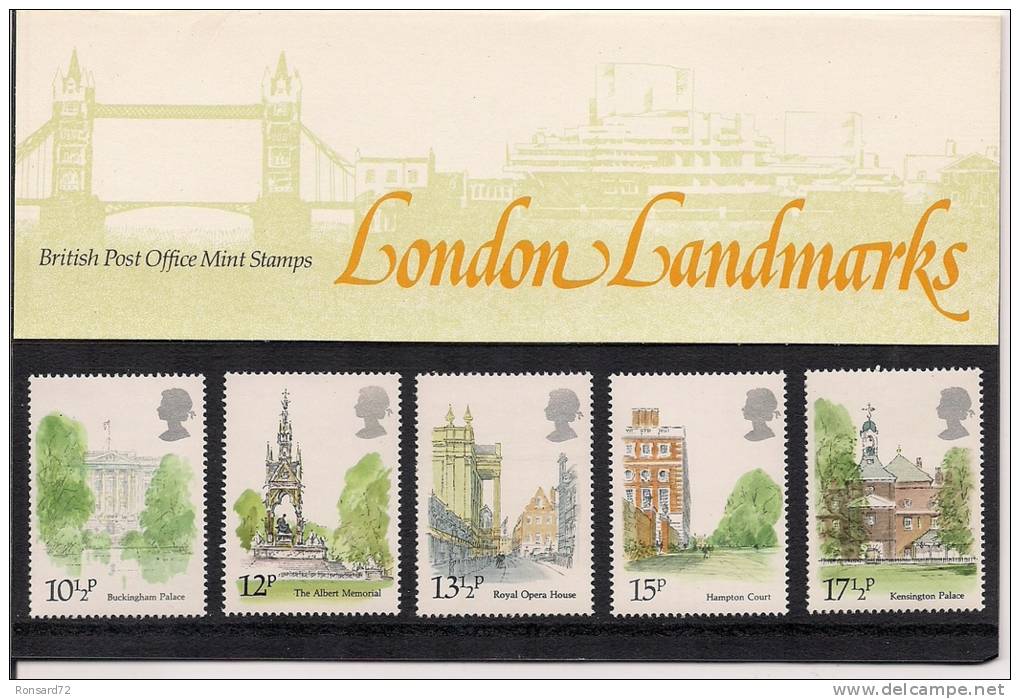 1980 - London Landmarks / Monuments Londoniens - Presentation Packs