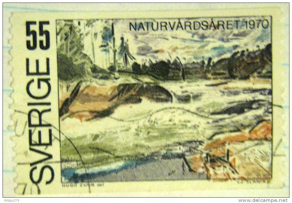 Sweden 1970 Nature Art 55ore - Used - Oblitérés