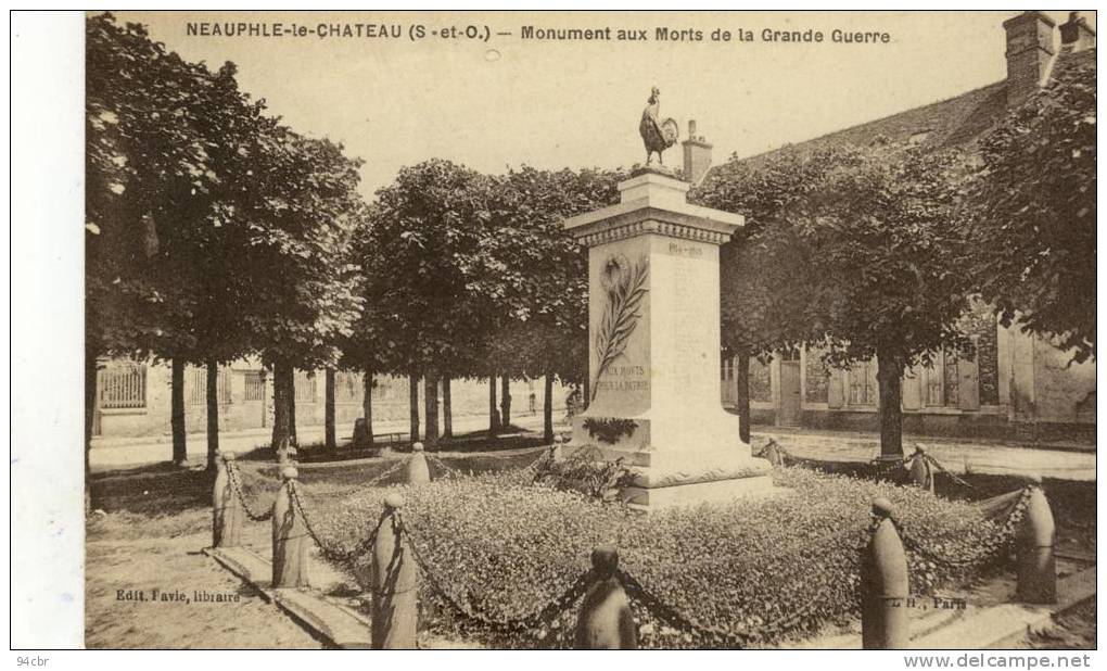 CPA (78)  NEAUPHLE LE CHATEAU     Monument Aux Morts De La Grande Guerre - Neauphle Le Chateau