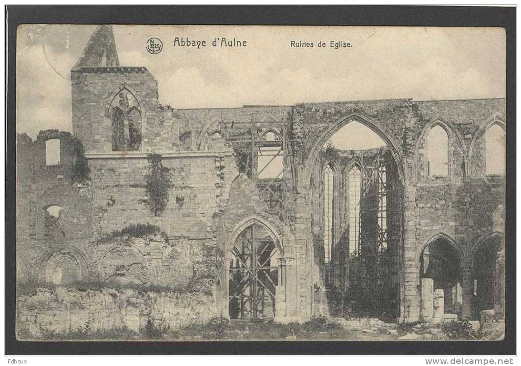 ED. NELS SERIE 52 NR 33 - ABBAYE D'AULNE - RUINES EGLISE KERK - Fontaine-l'Evêque