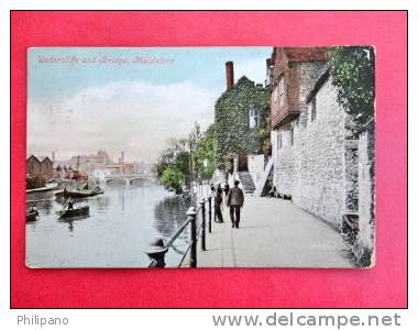 Undercliffe & Bridge Maidstone   1907 Cancel N----   Ref 436 - Altri & Non Classificati