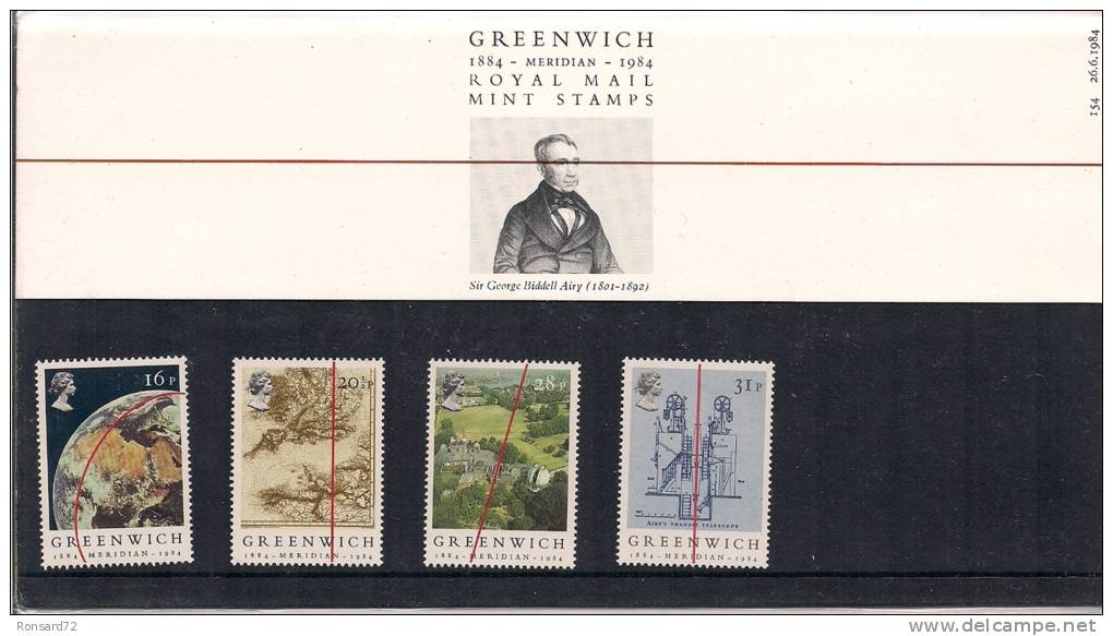 1984 - Greenwich - Presentation Packs
