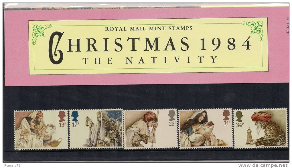 1984 - Christmas / Noël - Presentation Packs