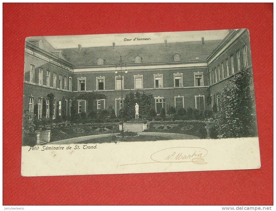 SINT-TRUIDEN - SAINT-TROND - Petit Séminaire De St Trond - Cour D´Honneur - ( 2 Scans ) - Sint-Truiden