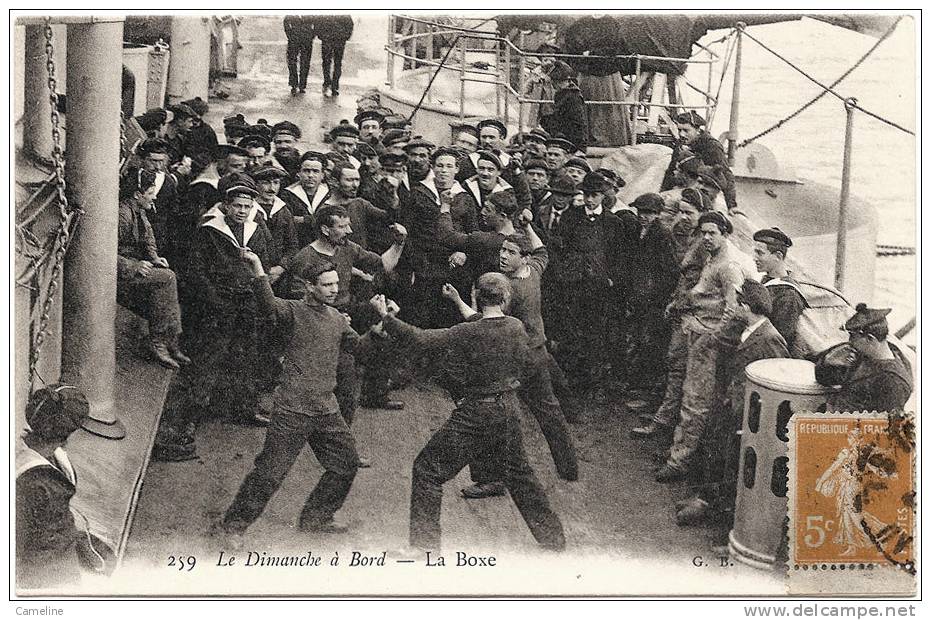 LA BOXE . Le Dimanche A Bord - Boxing