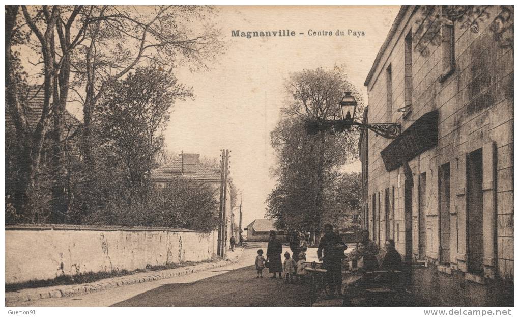 ( CPA 78 )  MAGNANVILLE  /  Centre Du Pays  - - Magnanville