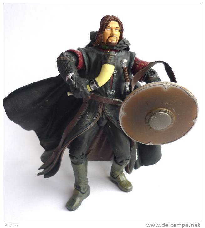 FIGURINE LORD OF THE RING - SEIGNEUR DES ANNEAUX - TOY BIZ - BOROMIR - LES 2 TOURS - Le Seigneur Des Anneaux