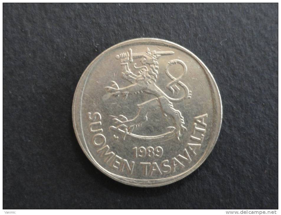 1989 - 1 Markka - Finlande - Finland