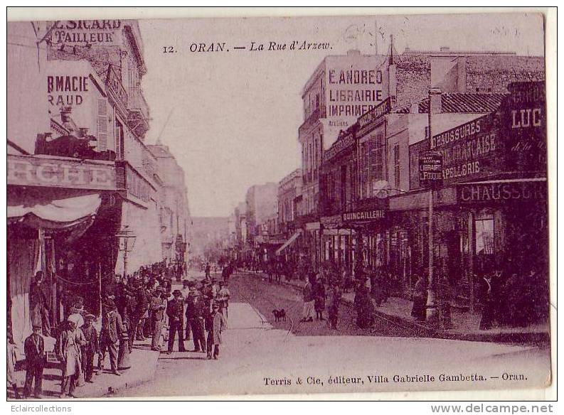 Algérie    Oran    Rue D'Arzew - Oran