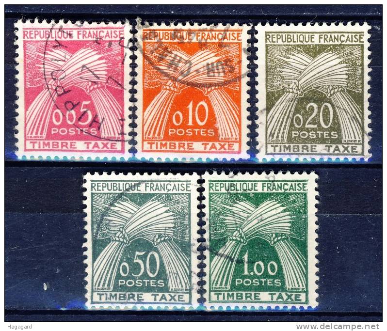 France Dues 1960. Michel 93-97. (o) - 1960-.... Gebraucht