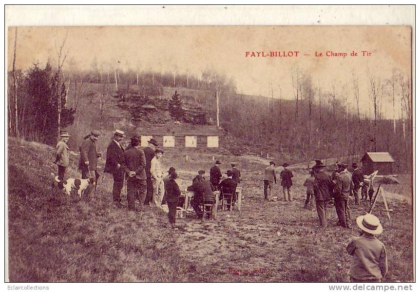 Haute-Marne      Fayl-Billot        Le Champ De Tir        ( Voir Scan Et/ou Annotation ) - Fayl-Billot