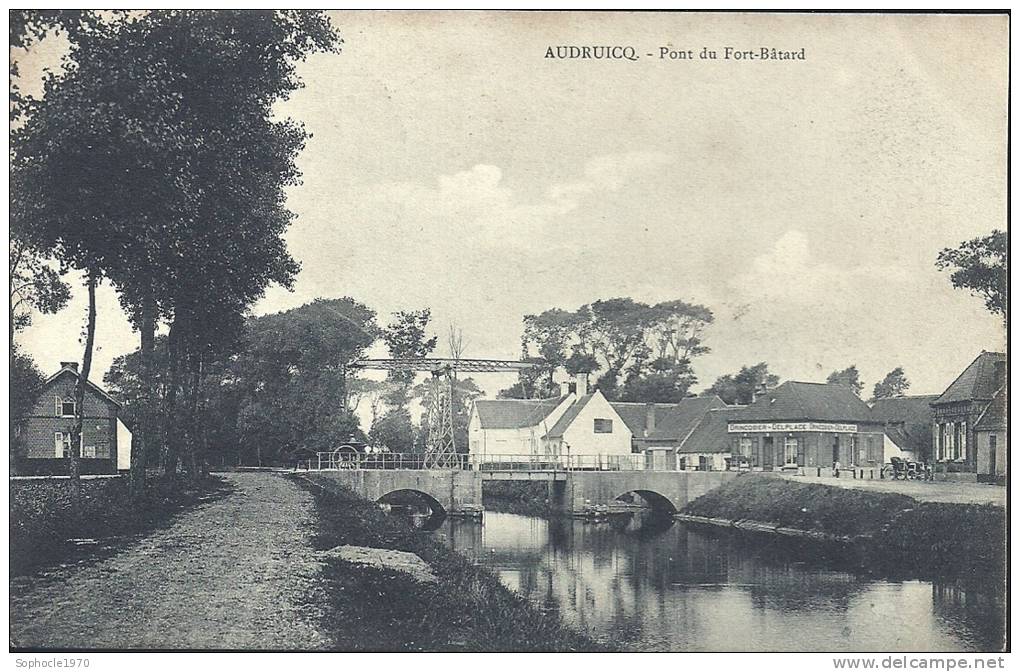 NORD PAS DE CALAIS - 62 - PAS DE CALAIS - AUDRUICQ - Pont Du Fort Bâtard - Audruicq