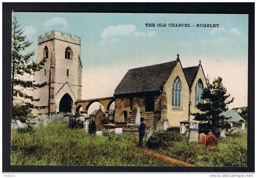 RB 841 - Early Postcard The Old Chancel Rugeley Staffordshire - Autres & Non Classés