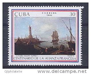 CUBA 2450 Centenaire De L´Alliance Française - Neufs