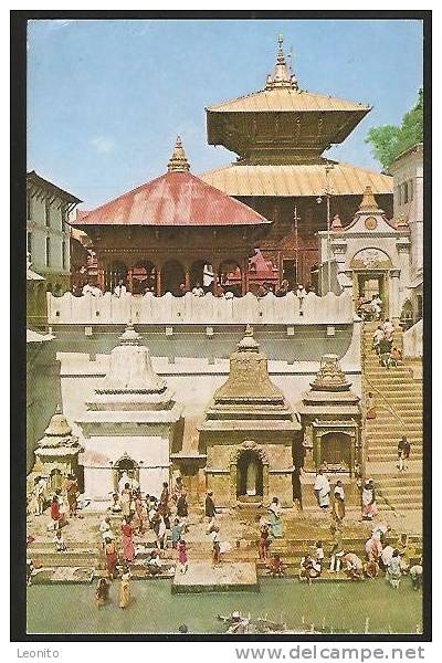 NEPAL KATHMANDU Temple Of Pasupati 1977 - Nepal