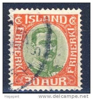 ##Iceland 1920. Michel 93. Cancelled(o) - Used Stamps