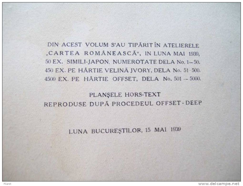 ROMANIA - MIHAI EMINESCU,Poetry,1939