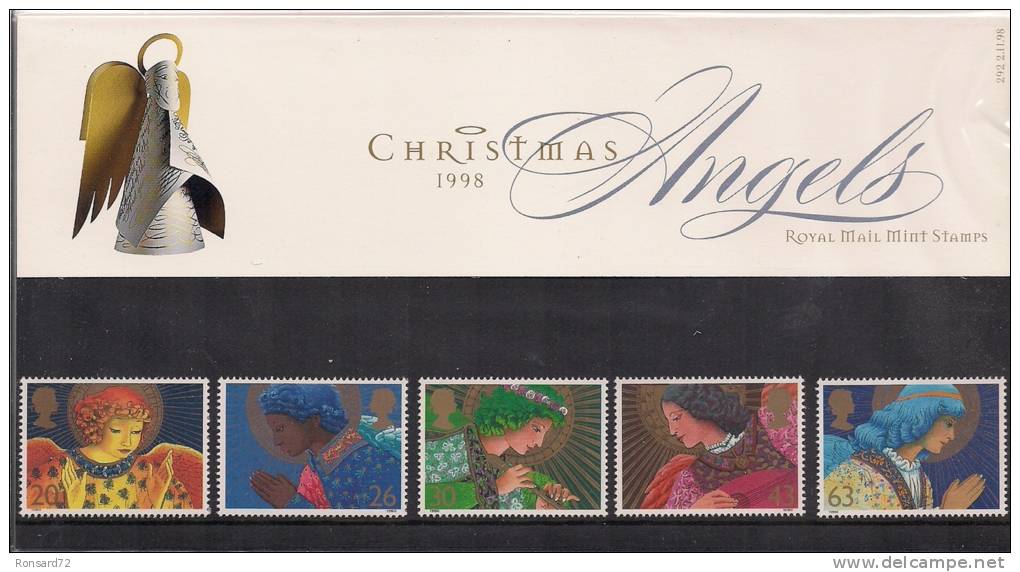 1998 - Christmas / Noël - Presentation Packs