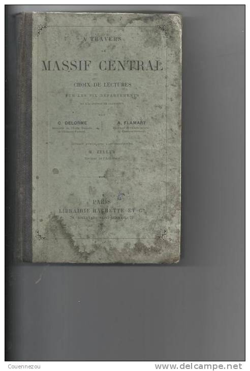 MASSIF CENTRAL  Choix De Lecture   Annee 1900 - Auvergne