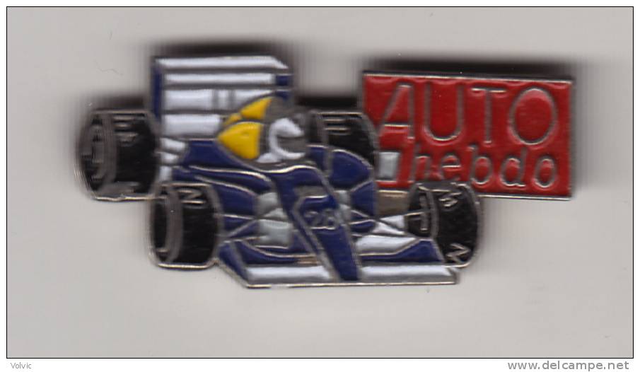 - PIN´S - Voiture F1 Auto Hebdo  - - F1