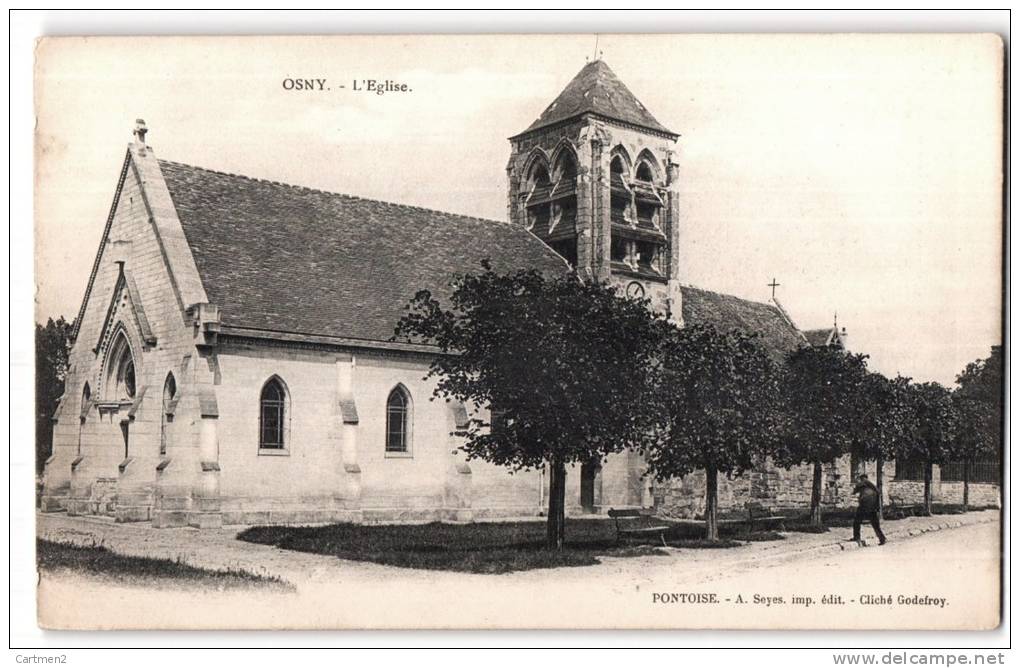 OSNY L'EGLISE 95 - Osny