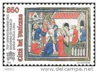 CITTA' DEL VATICANO - VATIKAN STATE - GIOVANNI PAOLO II - ANNO 1996 - MARCO POLO  - NUOVI ** MNH - Unused Stamps