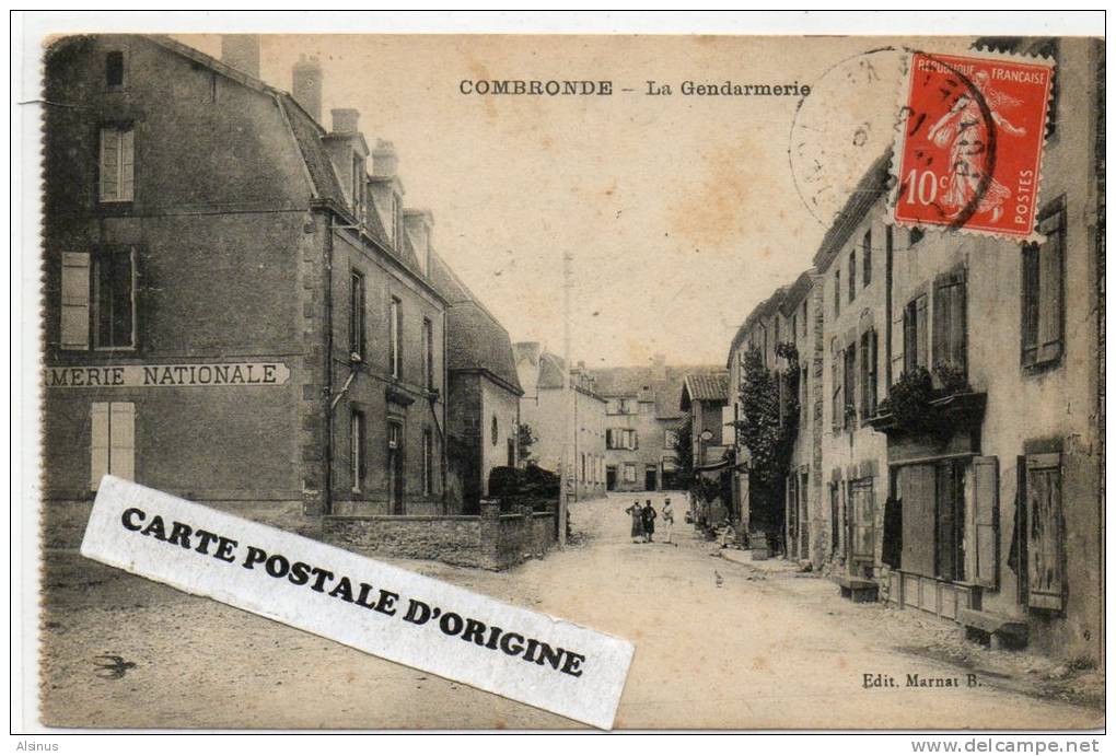 COMBRONDE (PUY DE DOME) - LA GENDARMERIE - Combronde