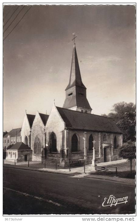 DUCLAIR L'église Saint Denismonument Historique Carte Photo - Duclair