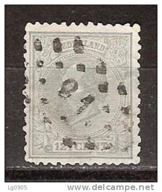 NVPH Nederland Netherlands Pays Bas Niederlande 22 CANCEL NIJKERK 81 ; Koning King Roy Rei Willem III 1872 - Used Stamps