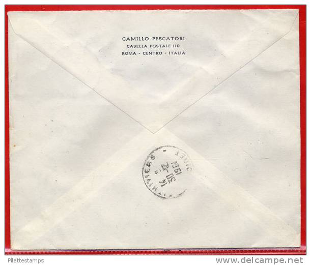 VATICAN LETTRE RECOMMANDEE DU 28/12/1961 DU VATICAN POUR PITHIVIERS FRANCE COVER - Franking Machines (EMA)