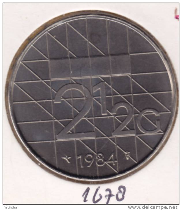 @Y@  Nederland  2 1/2 Gulden  / Rijksdaalder   1984  UNC    (1678) - 1980-2001 : Beatrix