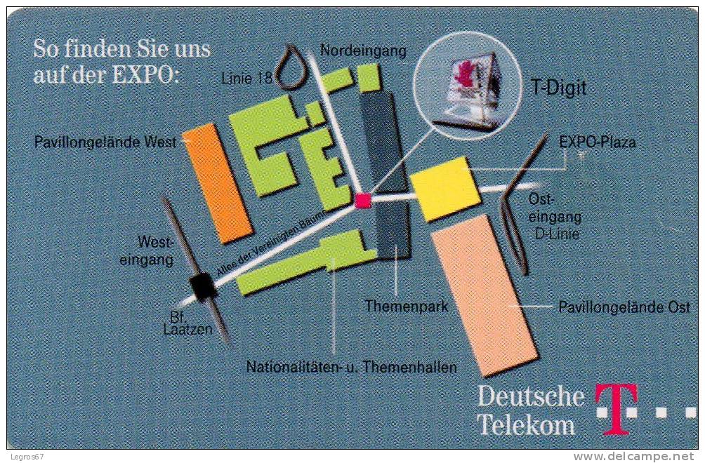 TELECARTE T 12 DM - EXPO 2000 06/03 - [2] Móviles Tarjetas Prepagadas & Recargos