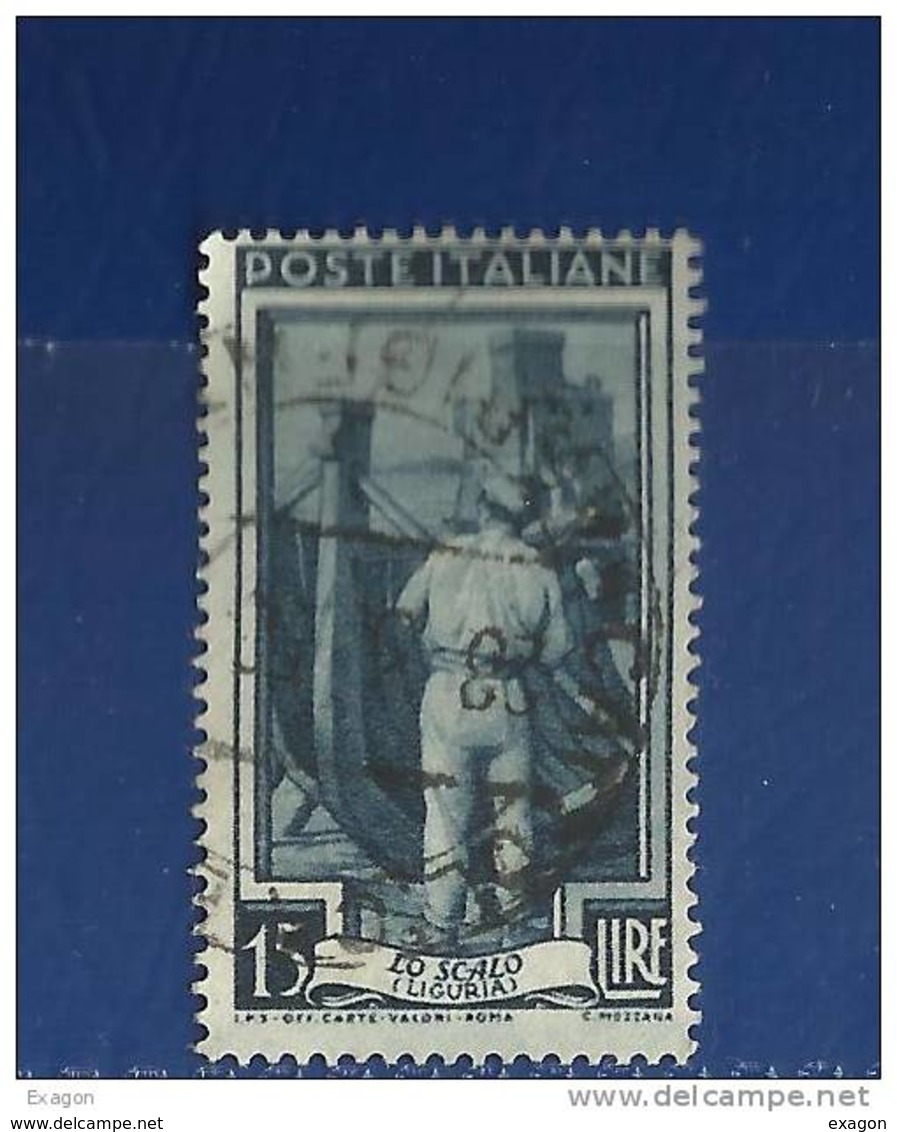 Lotto Di N. 3  FRANCOBOLLI Usati - I T A L I A  -  Di  Lire 15 E Lire 25 -  Serie L'Italia Che Lavora  -  Anno  1945. - Afgestempeld