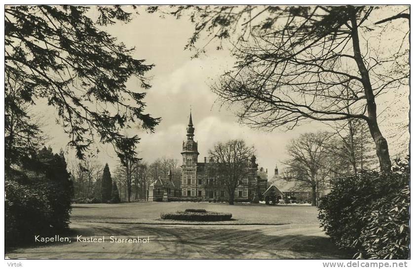 Kapellen :  Kasteel Starrenhof    ( Geschreven Met Zegel ) - Kapellen