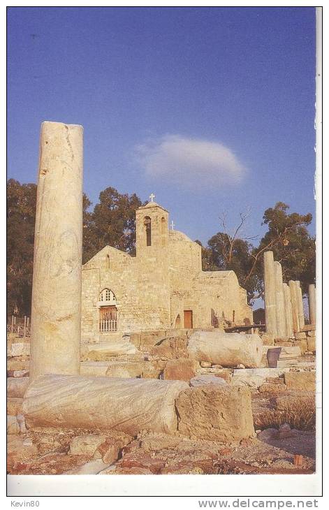 CHYPRE Ayia Kyriaki Church Cp Couleur - Cyprus