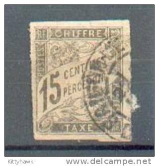 Colg 347 - YT  Obli Taxe 7 - CàD SAIGON - Postage Due